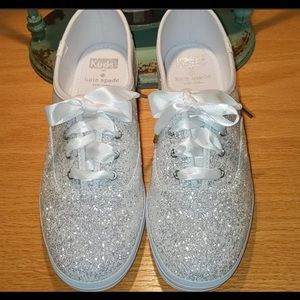 White Kate Spade Keds